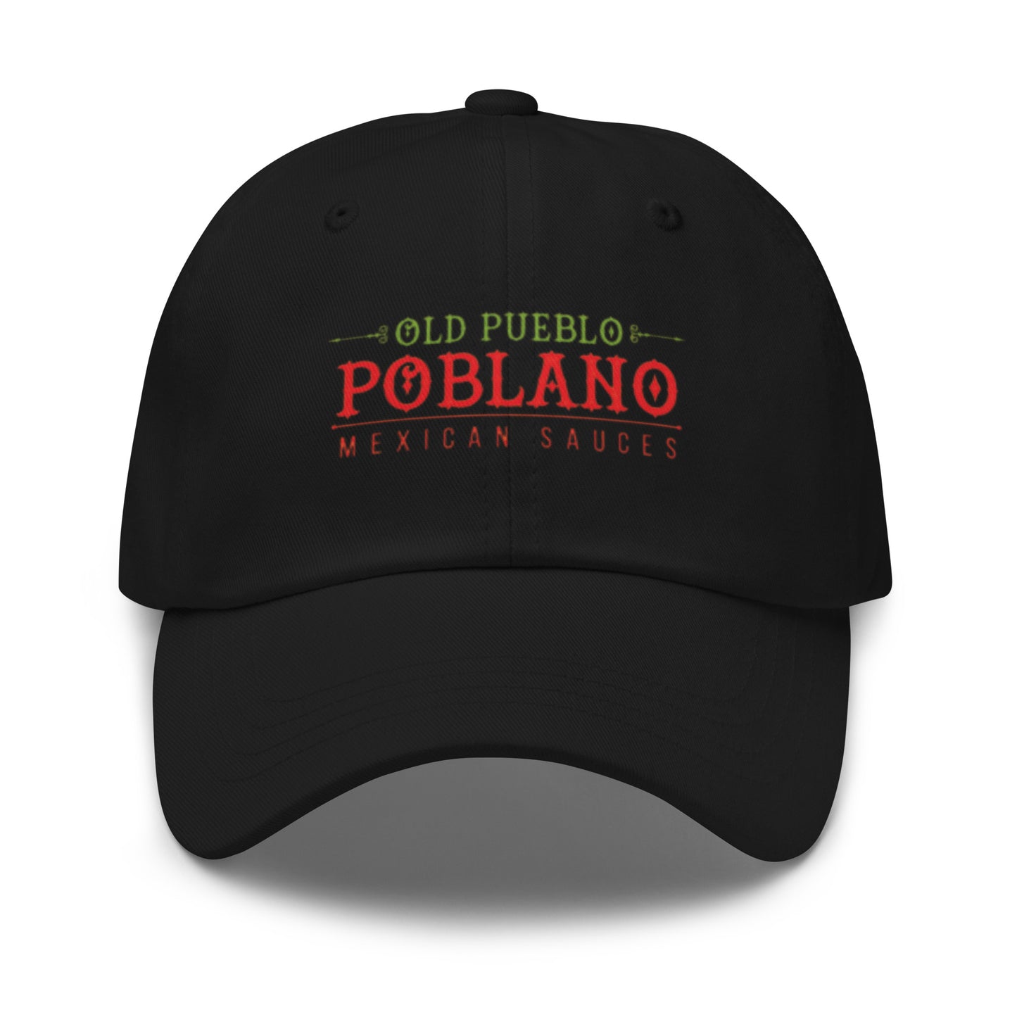 Old Pueblo Poblano Black Ball Cap